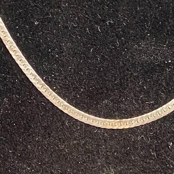 16” Sterling Silver 925 Necklace - Italy (3.0g) Jewelry - Picture 1 of 7